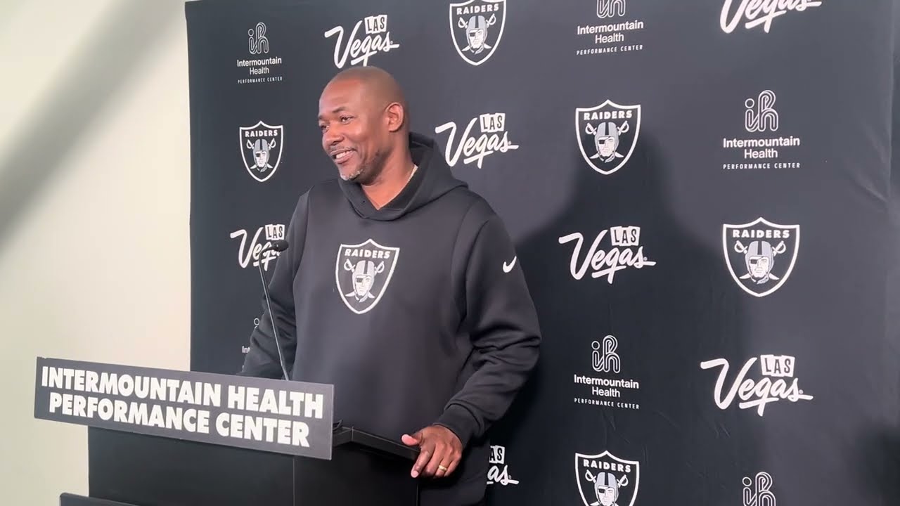 Las Vegas Raiders DC Patrick Graham Ahead of the Silver & Black New Year's Eve vs Indianapolis Colts