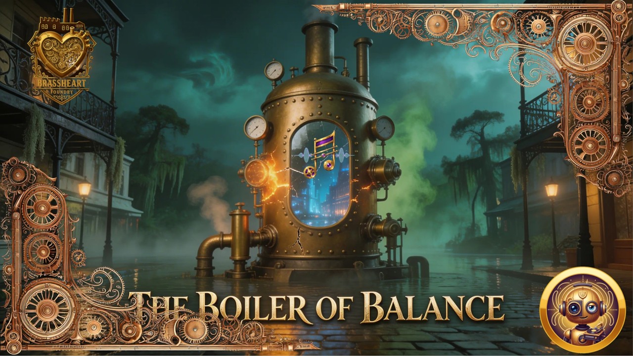 The Boiler of Balance | Gothic Steampunk Swamp Rock