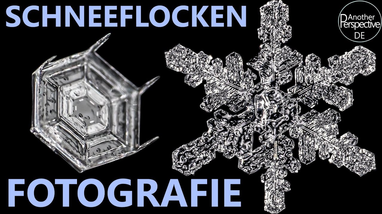 Schneeflocken Fotografieren in Winter - Tipp und Tricks für schöne Eiskristall Fotos