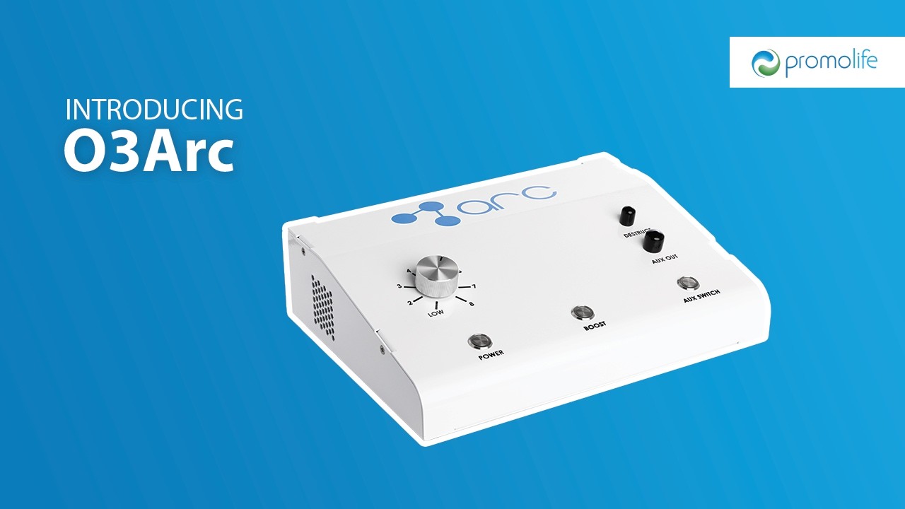 Introducing: O3Arc Plus Ozone Generator