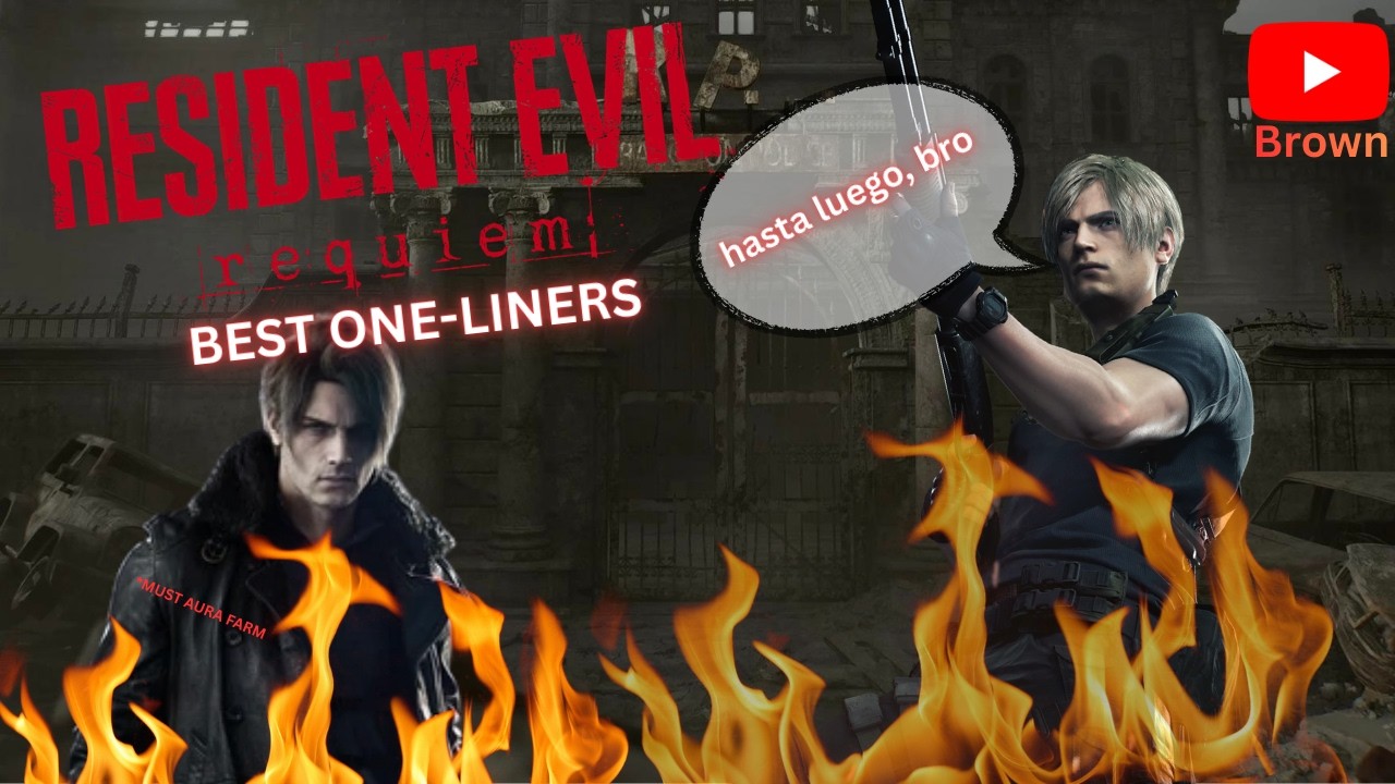 All Leon's BEST one-liners, quips and quotes | Resident Evil Requiem