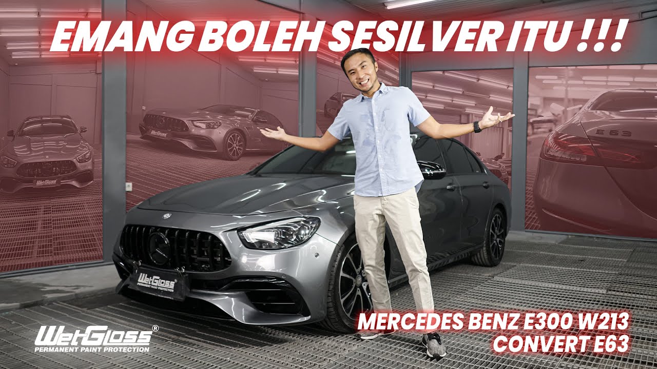 WARNA KEGELAPAN? GANTI WARNA AJA!!! MERCY E300 W213