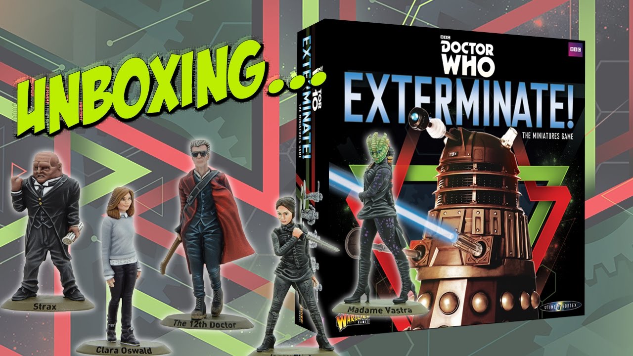Doctor Who Exterminate! The Miniatures Game | Unboxing