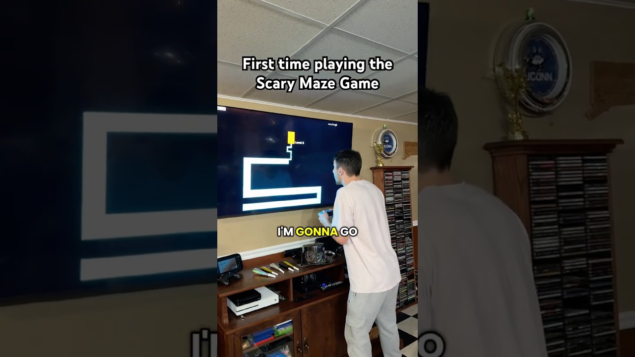 Впервые играю в игру «Страшный лабиринт»! 🧟‍♂️