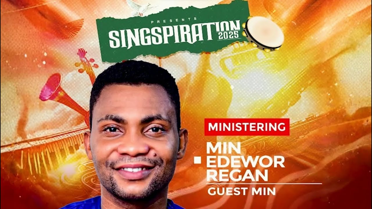 Min. Edewor Regan Powerful Worship Ministration | Singspiration 2025