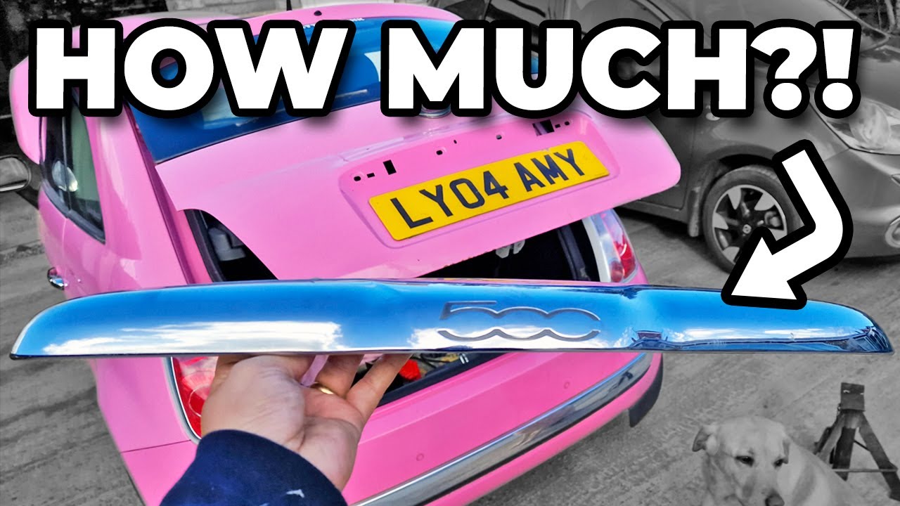 Fiat Wanted Over £200 To Repair A Number Plate Light On Our Fiat 500 - Here's What We Did Next!