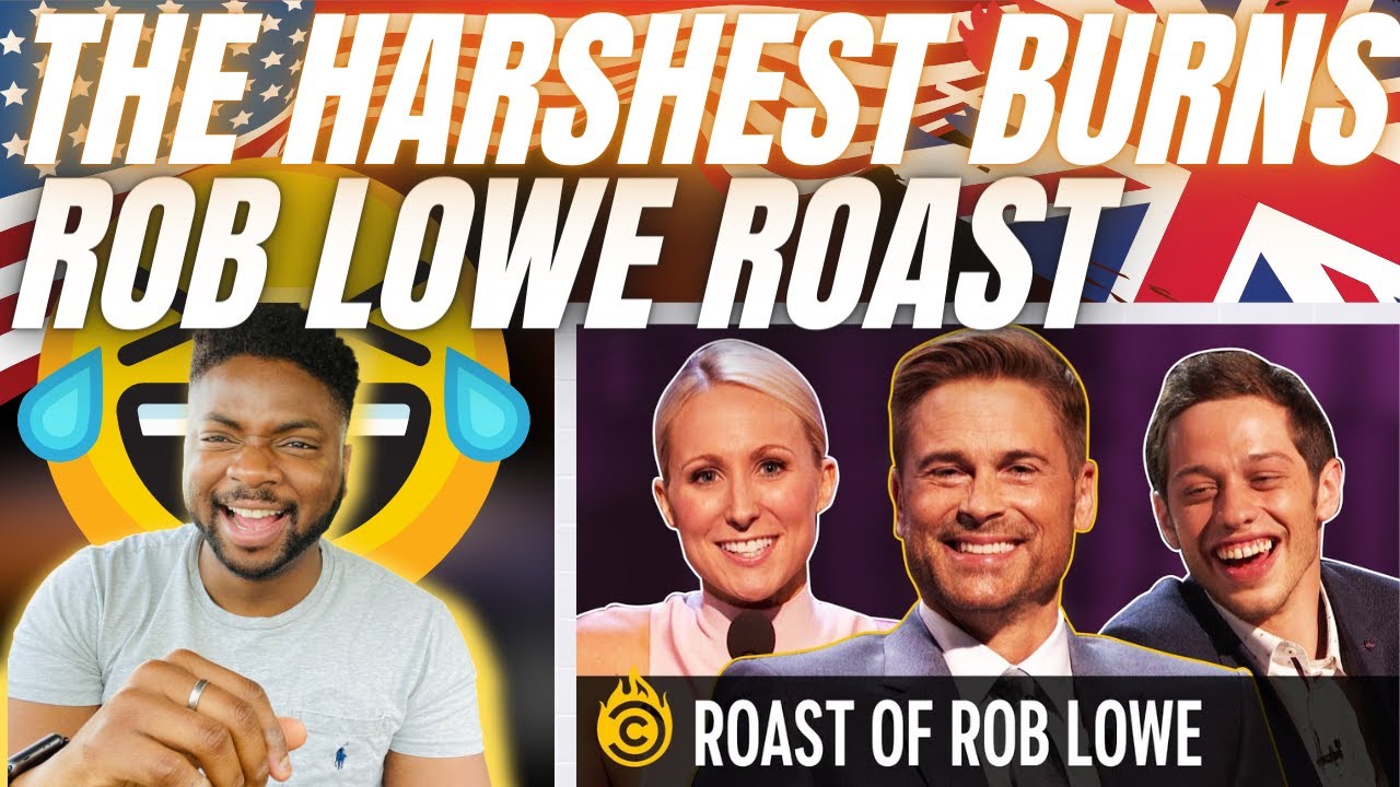 🇷🇺BRIT реагирует на самые смешные ожоги от ROB LOWE RAST!