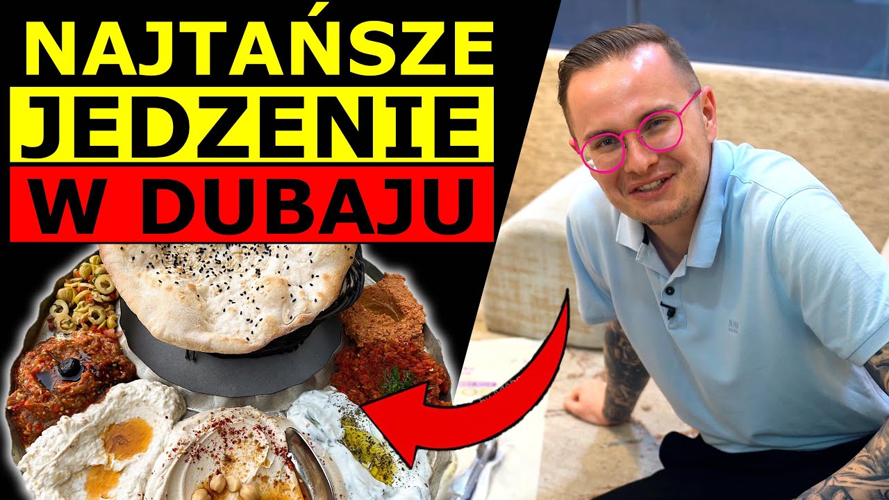OBIAD ZA 15 ZŁ W DUBAJU - JAK SMAKUJE NAJTAŃSZE JEDZENIE?!