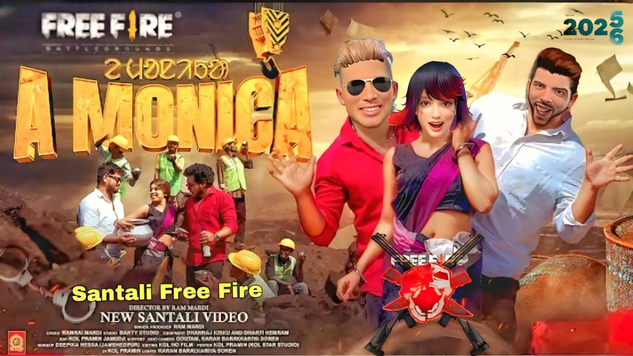 A MONIAC // NEW SANTALI VIDEO 2025 | SANTALI FREE FIRE 3D ( FULL VIDEO ) TRANDING SONG AMONIAC 