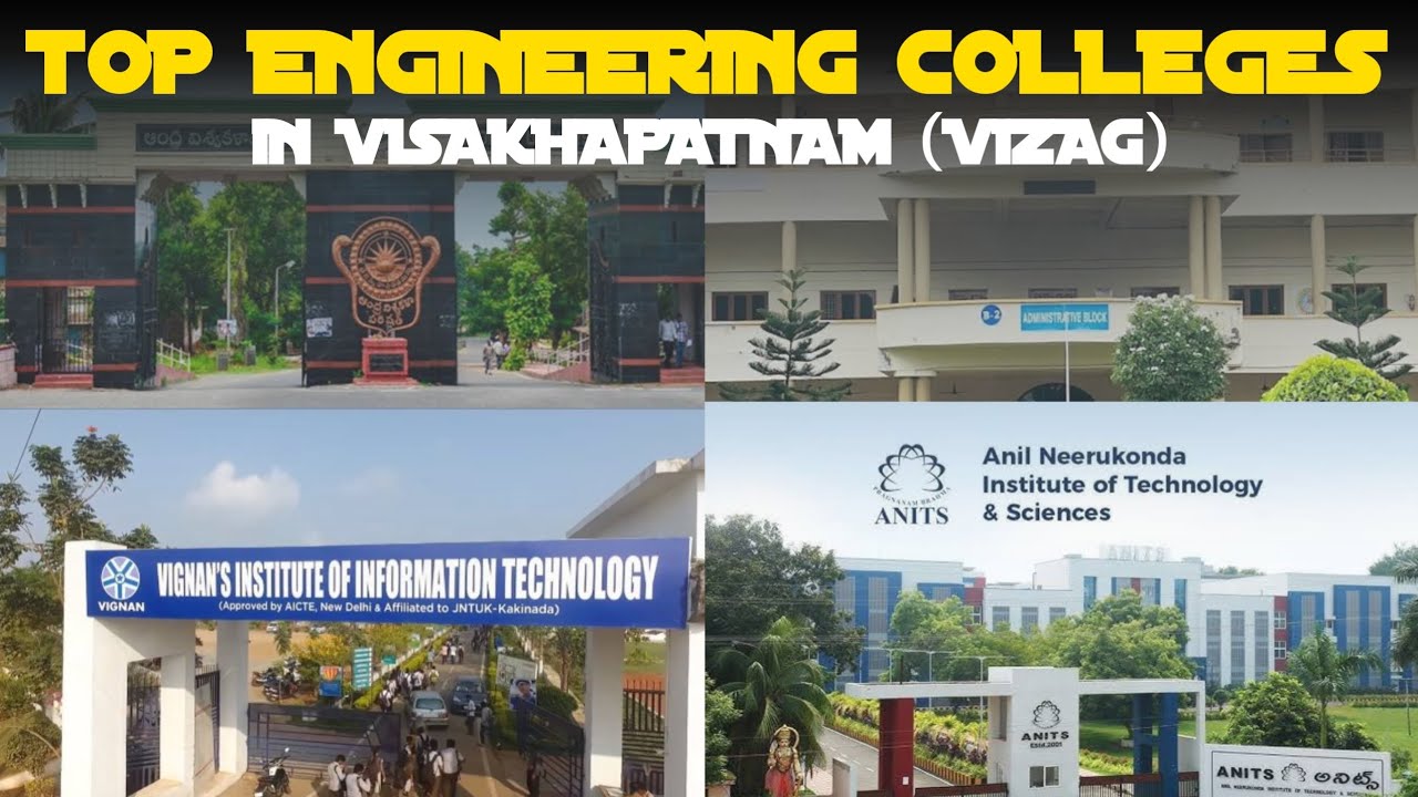 TOP Engineering Colleges In Visakhapatnam (Vizag) #apeapcet2025 #apecet2025 #engineering #college 