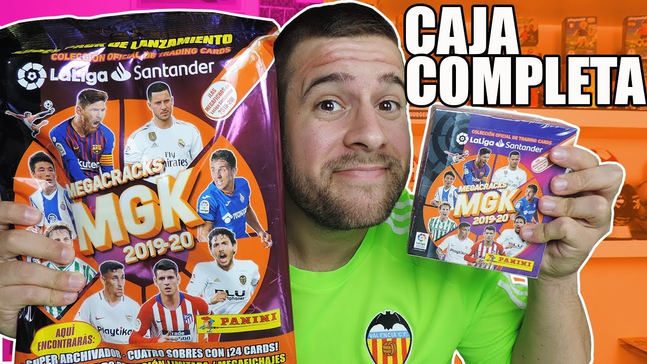 APERTURA ÁLBUM y CAJA COMPLETA de MEGACRACKS 2019-20 | CROMOS ESPECTACULARES!