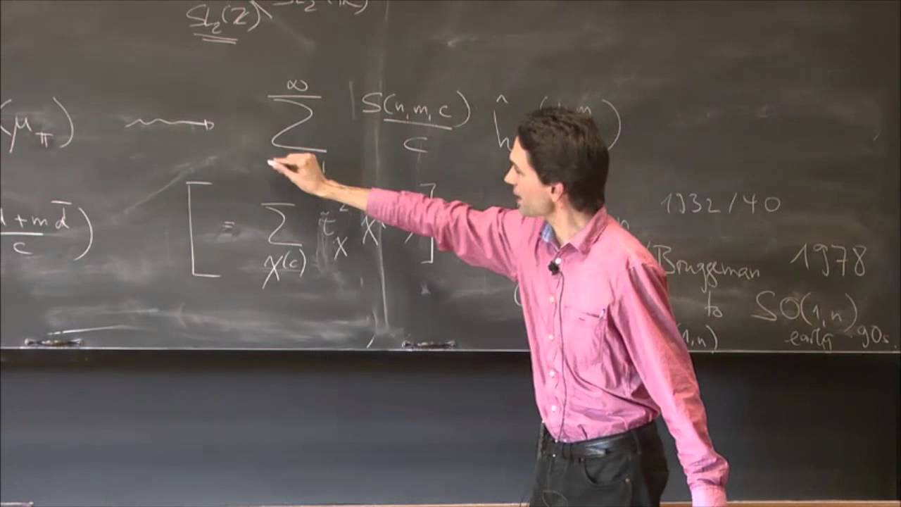 Spectral summation formulae and their applications - Valentin Blomer