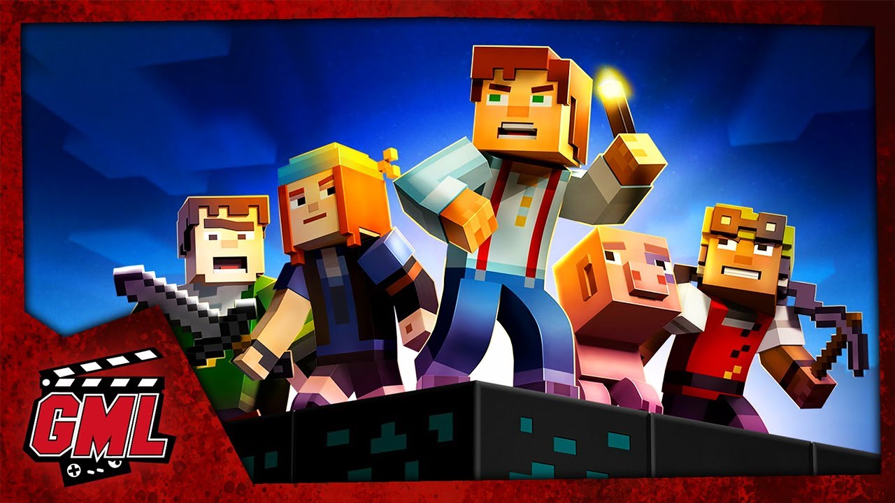 MINECRAFT STORY MODE : SAISON 1 - FILM JEU COMPLET vost FR