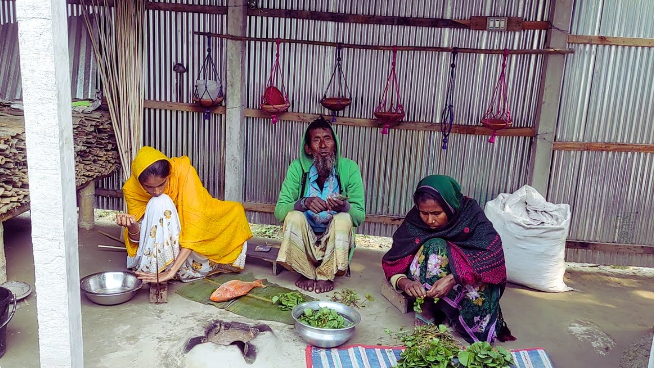 পরিবারের সবাই উপহার পেলাম টমেটো দিয়ে কারপু মাছ রান্না নাপা শাকের প্যালকা সিলেটি এক সঙ্গে ভাইয়ের দেখা