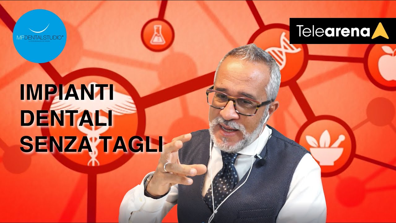 Impianti dentali senza tagli con il Prof. Makarati a Dica33 - Telearena
