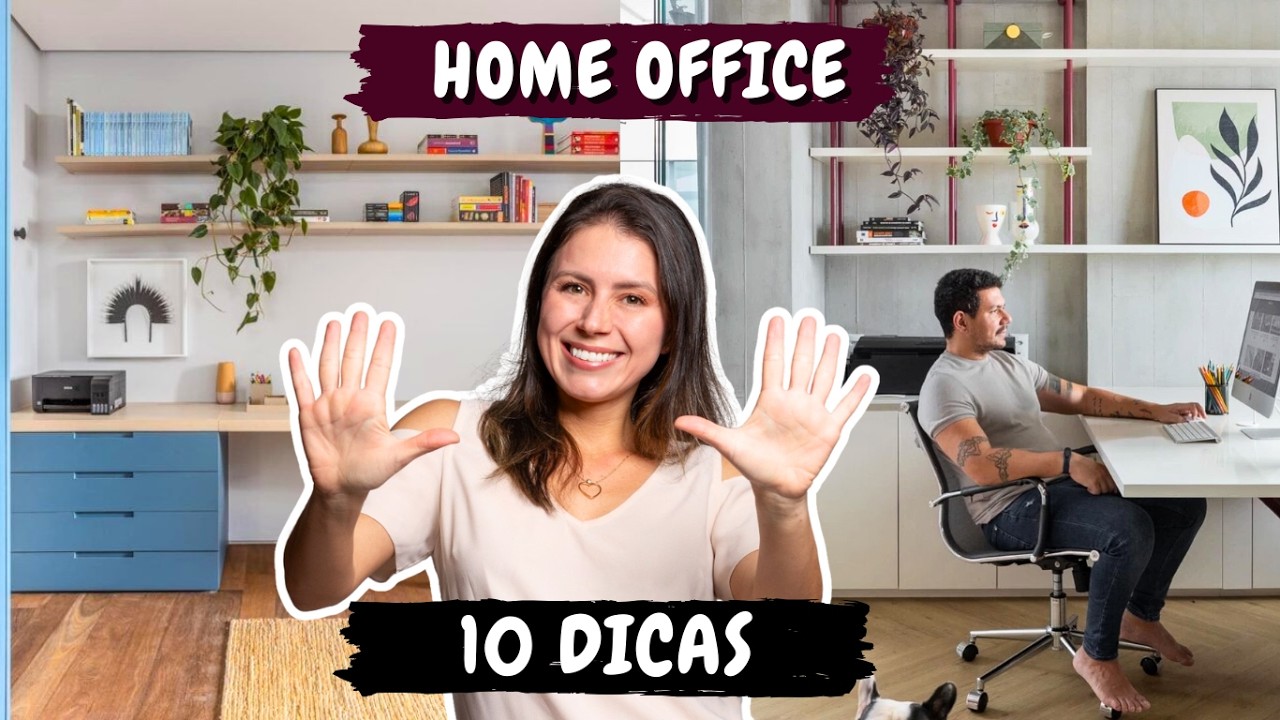 10 DICAS DE COMO MONTAR UM HOME OFFICE NA SUA CASA