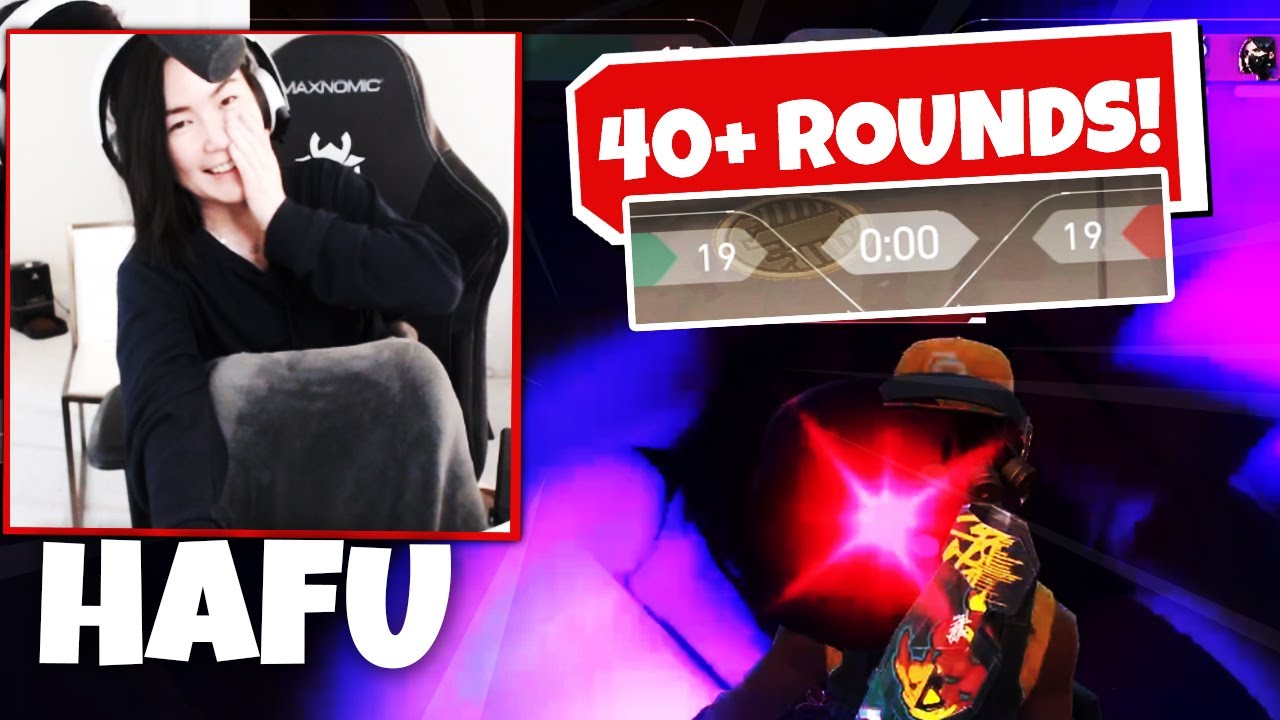 INSANE 40+ Round Game of Valorant w/ Hafu Lobbies