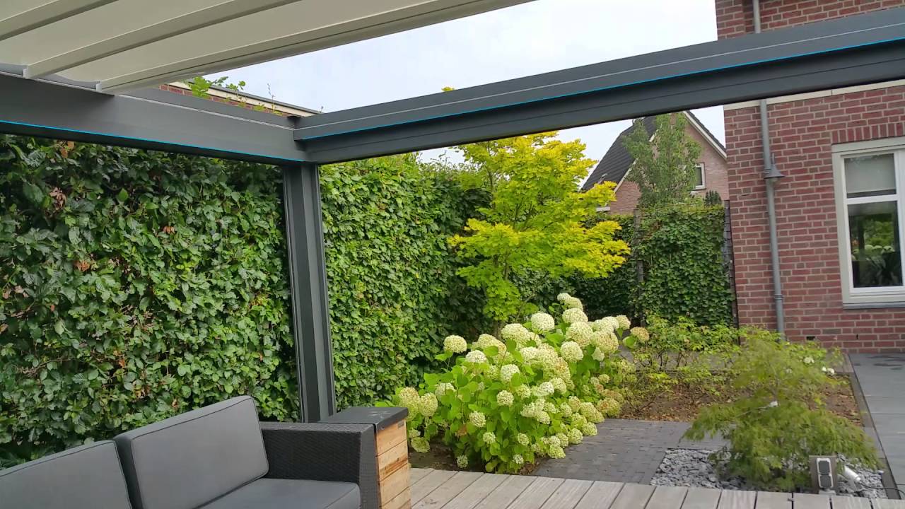 Vrijstaande terrasoverkapping
