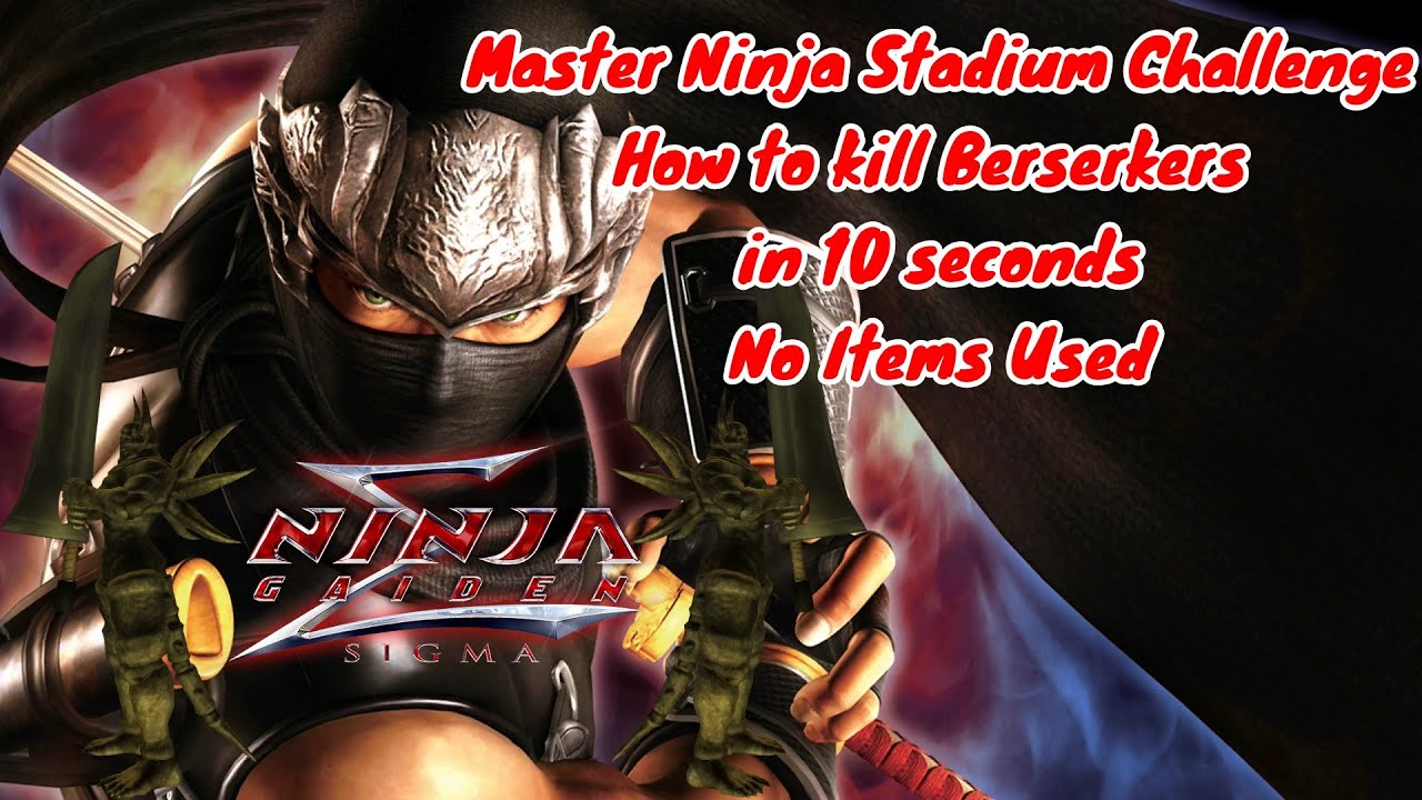 Ninja Gaiden Sigma Master Collection - Master Ninja Stadium Challenge - No Items Used