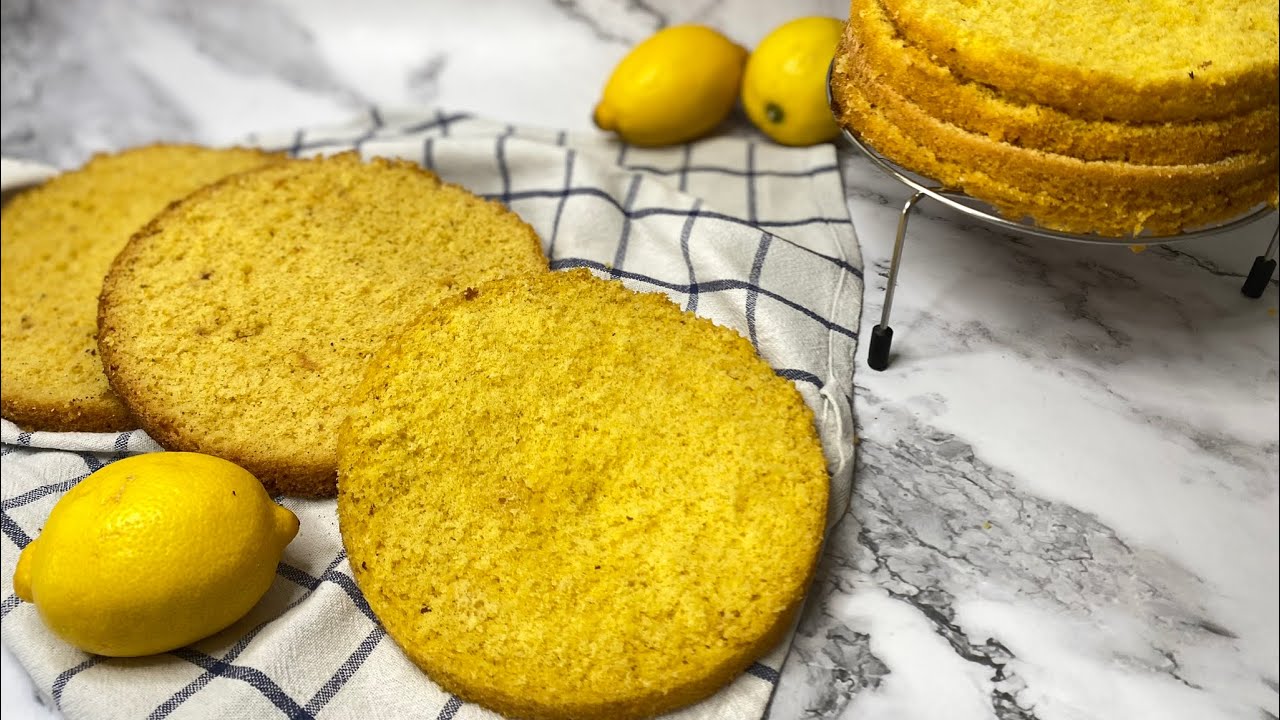 The most Amazing Vanilla Cake Sponge Recipe! Soft Fluffy Vanilla cake  Easy Recipe Tutorial.