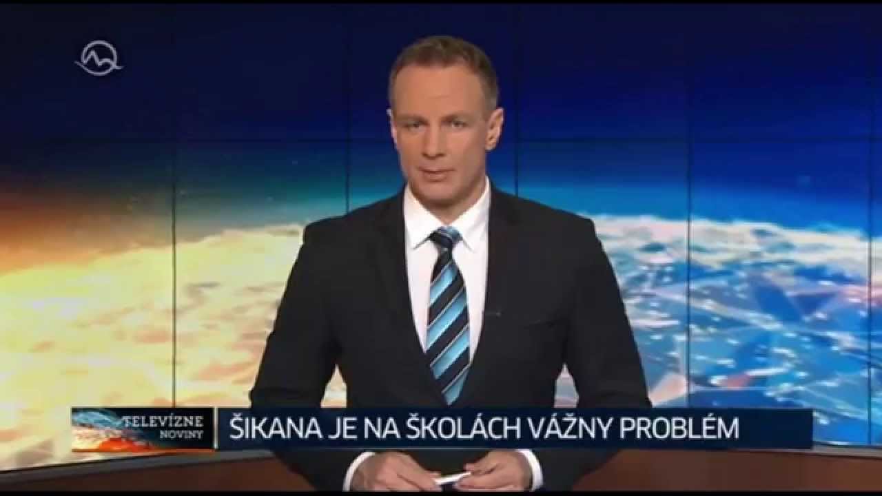 Brožúra ŠIKANOVANIE V ŠKOLE v hlavnom spravodajstve na TV Markíza