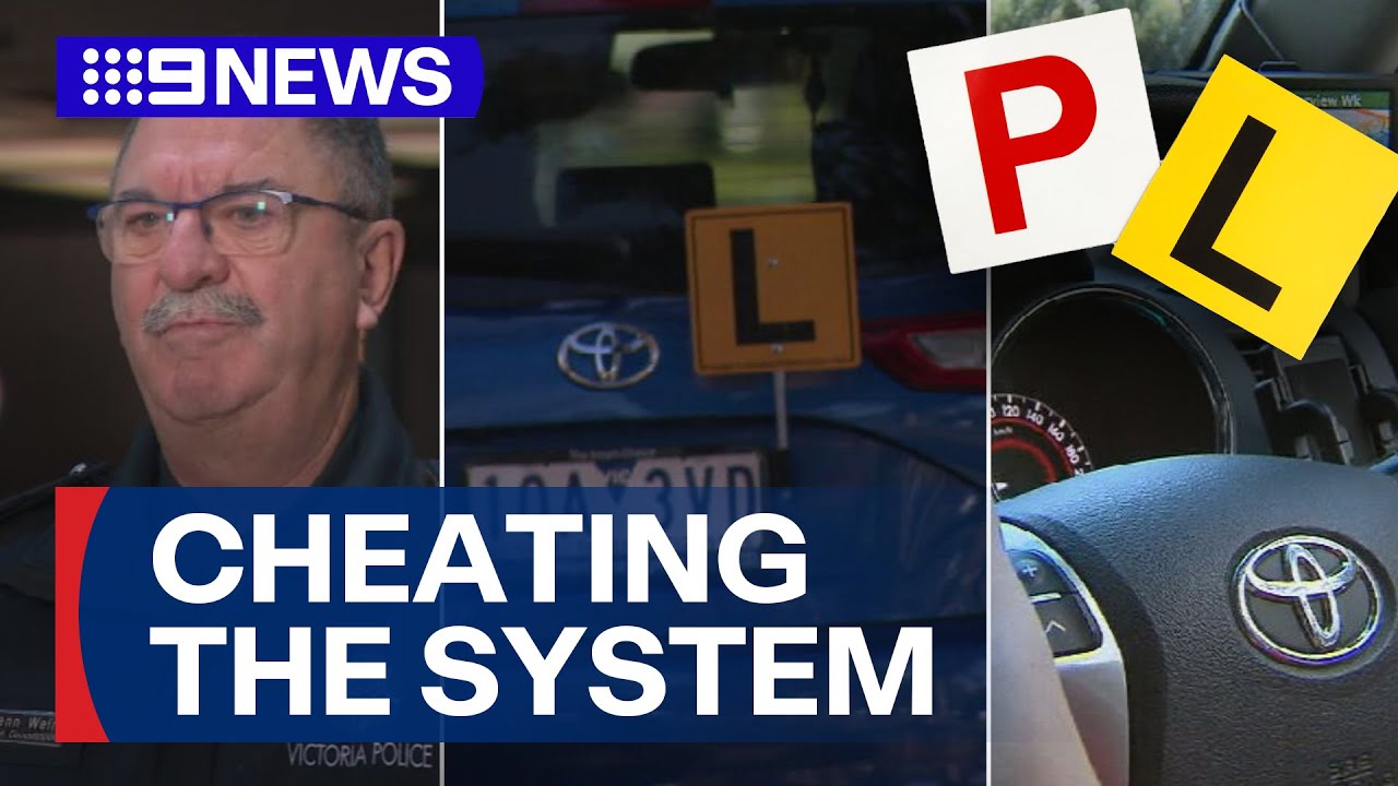 Victorian teenagers cheating the system to get driver's licence early | 9 News Australia
