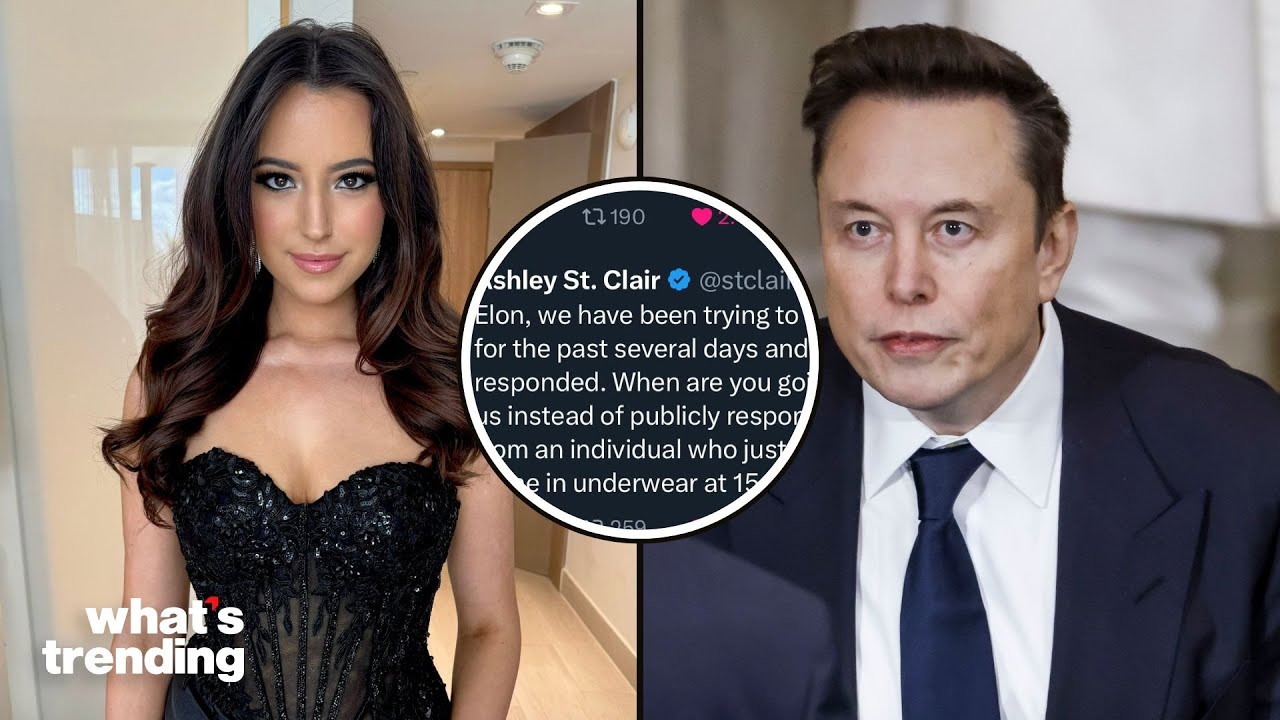 Elon Musk REACTES to Ashley St. Clair's SHOCKING CLAIM She Gave BIRTH to His 13th CHILD