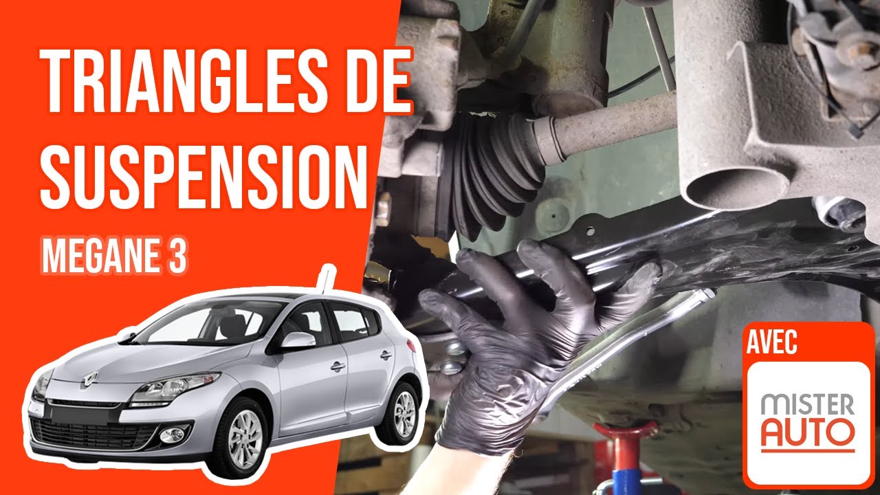 Changer les Triangles de suspension Megane 3 🚗