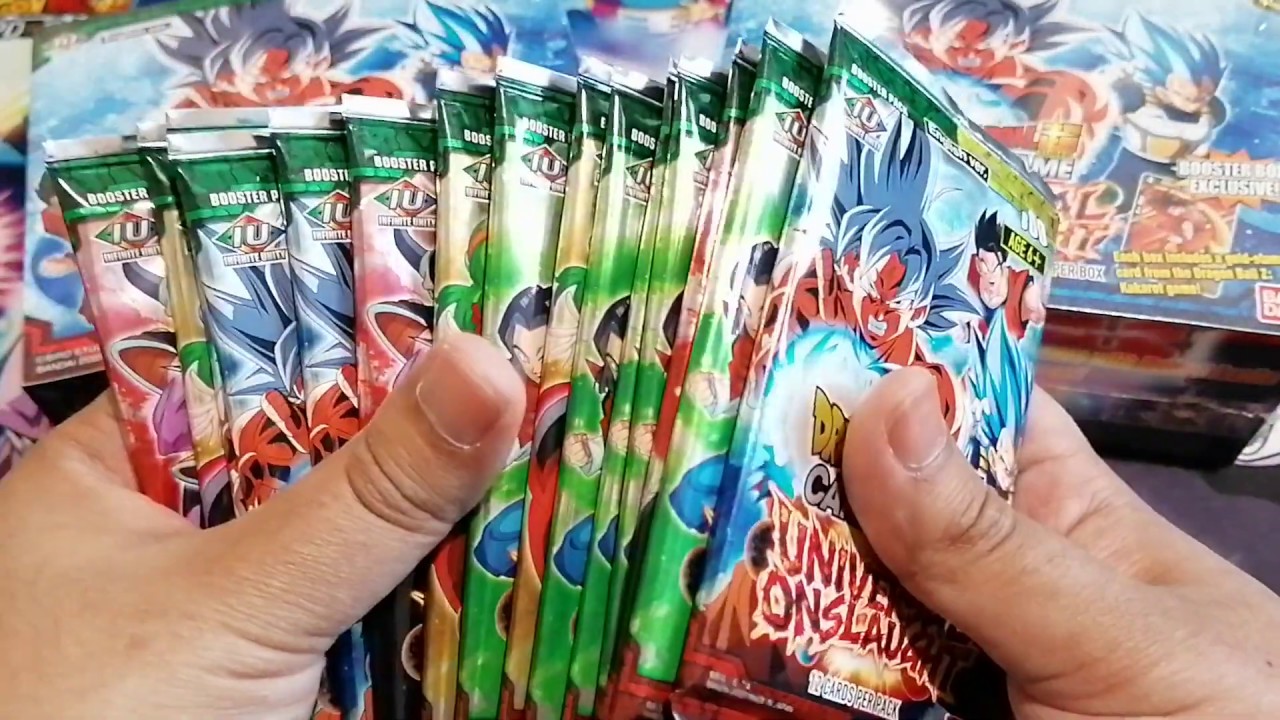 UNIVERSAL ONSLAUGHT!!! - BOOSTER PACKS OPENING - PART 1