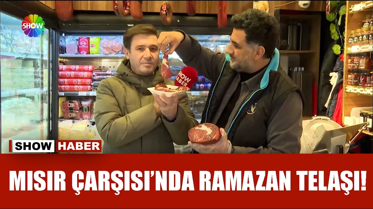 Her çeşit iftariyelik var...