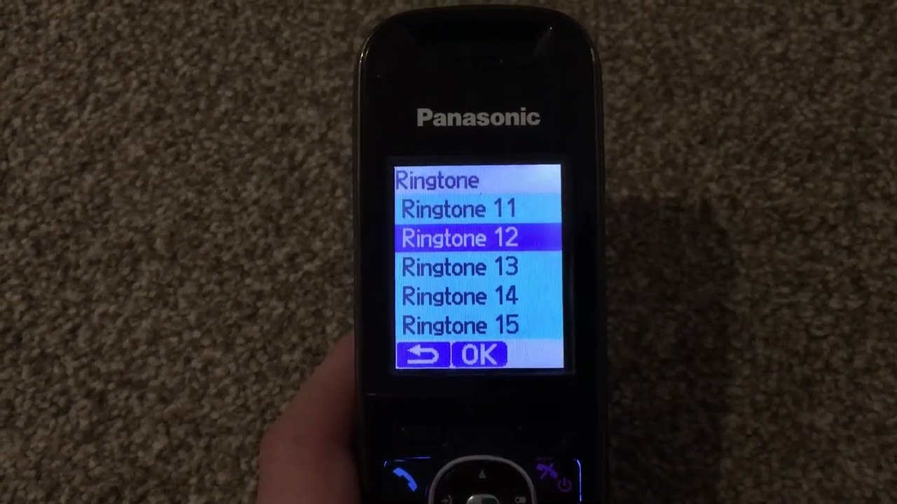 Panasonic KX-TGA850E Ringtones!
