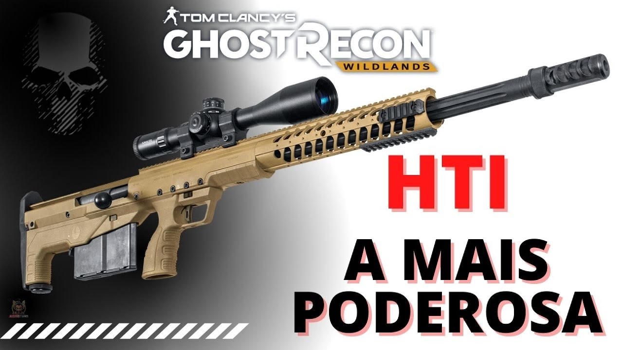 Eu vou te mostrar a MELHOR Arma de Sniper do Jogo Ghost Recon Wildlands