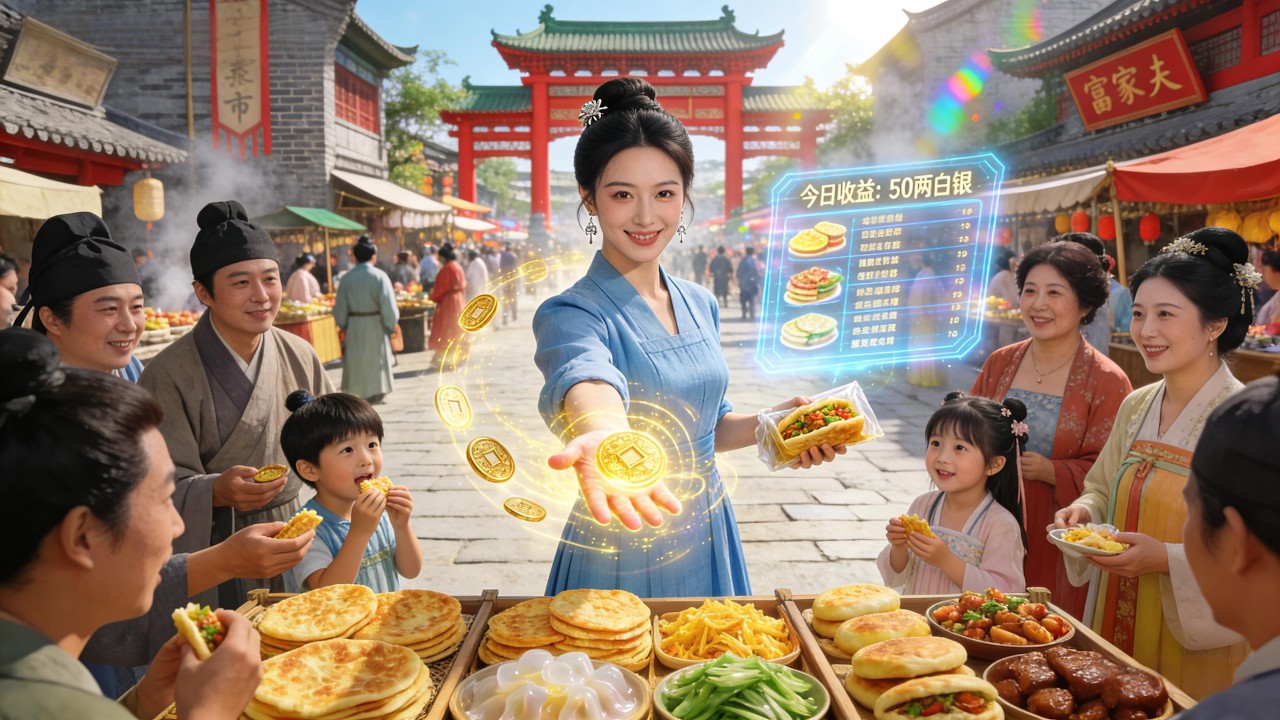 She Transmigrated as a Food Queen – Build a Food Empire with Modern Cooking Skills🔥