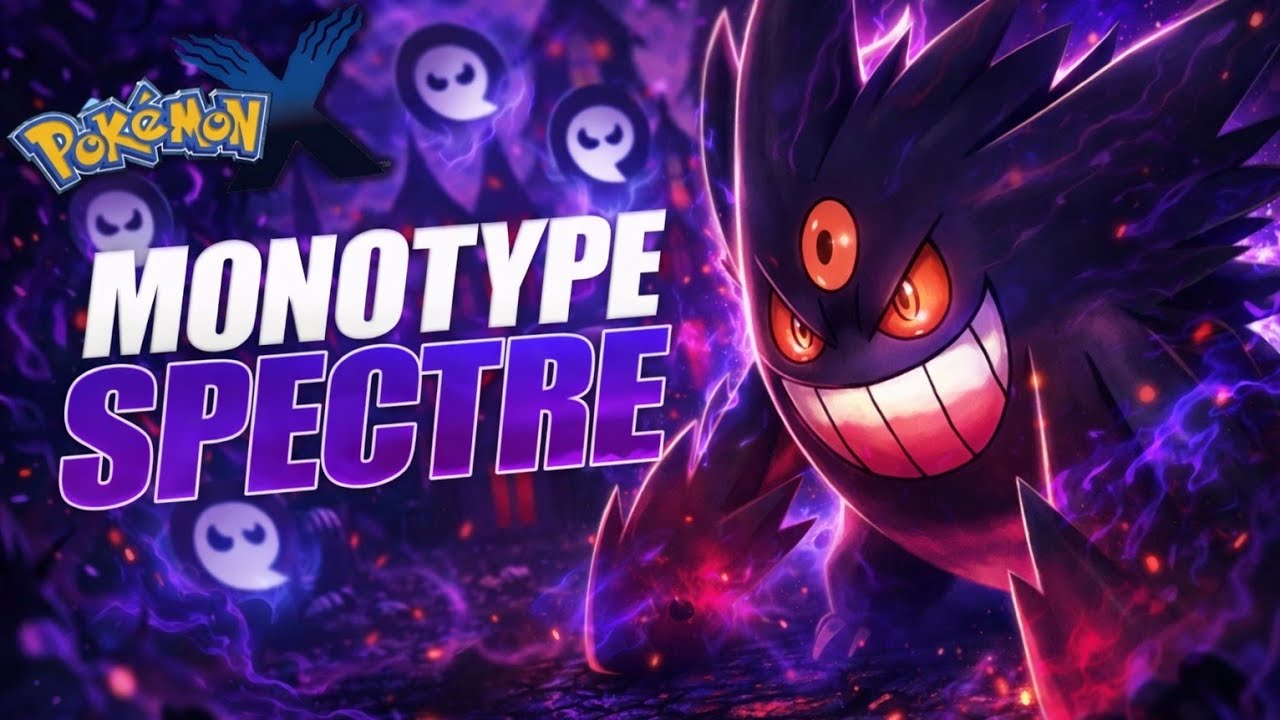 J'ai fini Pok&eacute;mon X, mais en Monotype SPECTRE !