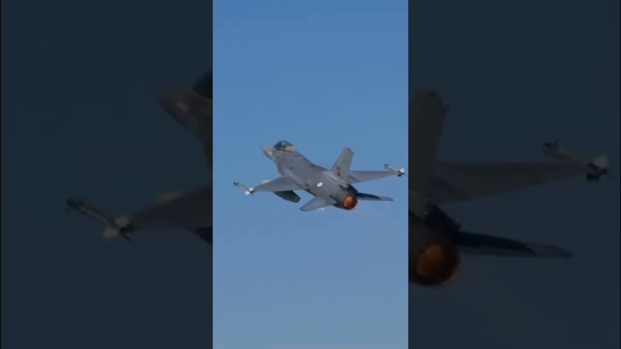 @relpubfap F-16 climb Full afterburner #aviationgeek #airforce #f16
