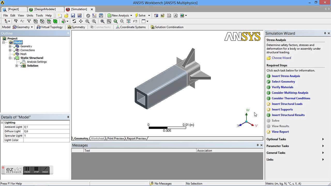 Introducción a Ansys
