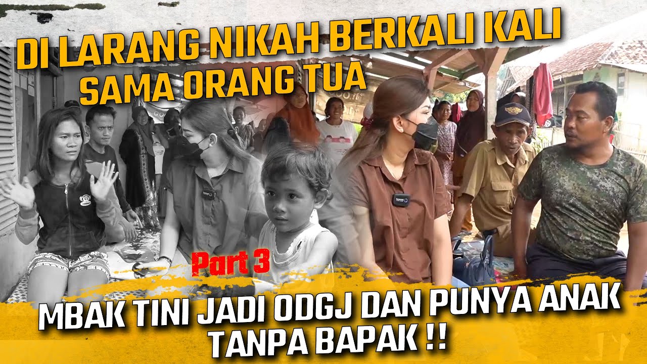 2 PEREMPUAN GAGAL NIKAH DILARANG ORANG TUA JADI ODGJ KAYAK GINI??