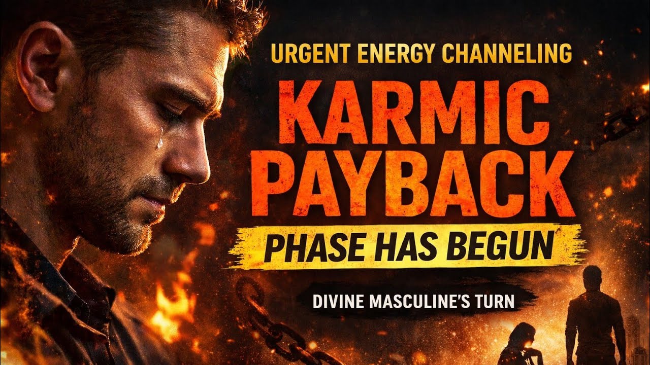 🔥TWINFLAME ENERGY UPDATE💥 DIVINE MASCULINE ’s Karmic Payback Phase Has Begun☯️