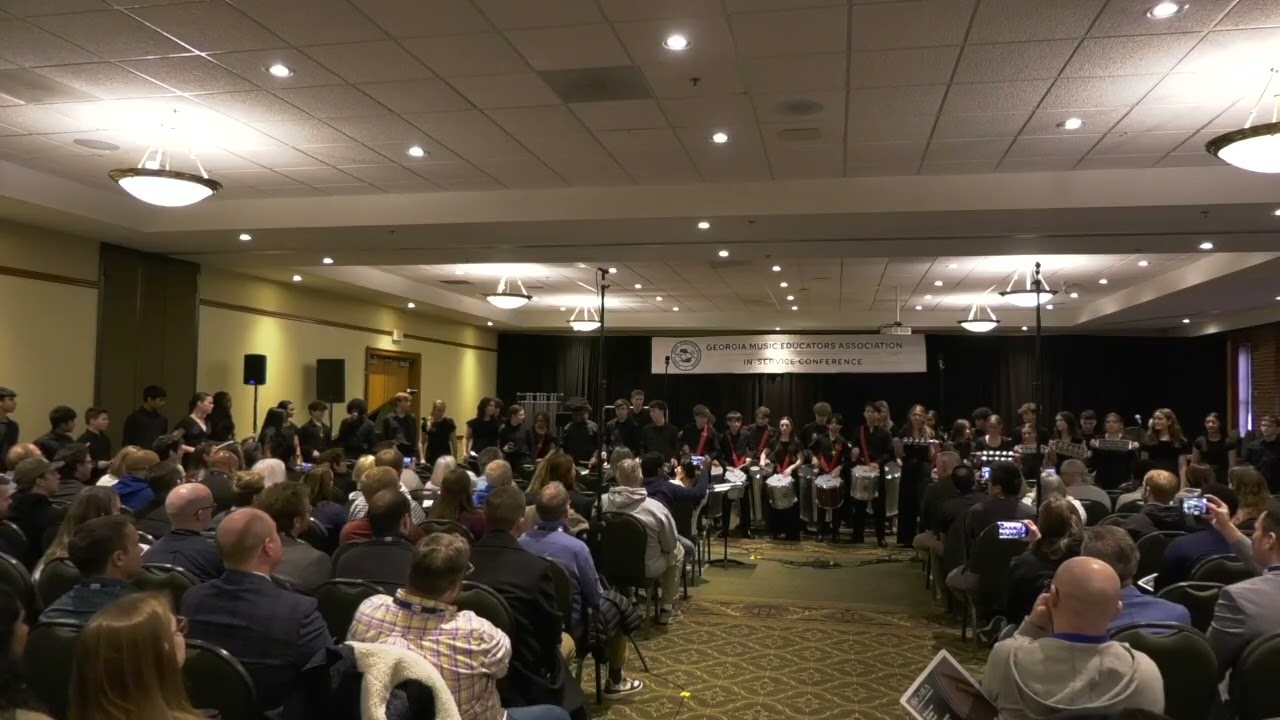Batucada Jam by Jason Koontz performed by Dickerson Middle School Percussion Ensemble for GMEA 2026