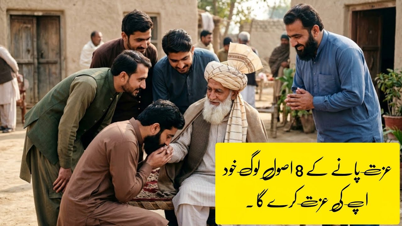8 powerful Habits That make people Respect You Golden Words#Urdu Qutoes@Mubasirahmadstudio 