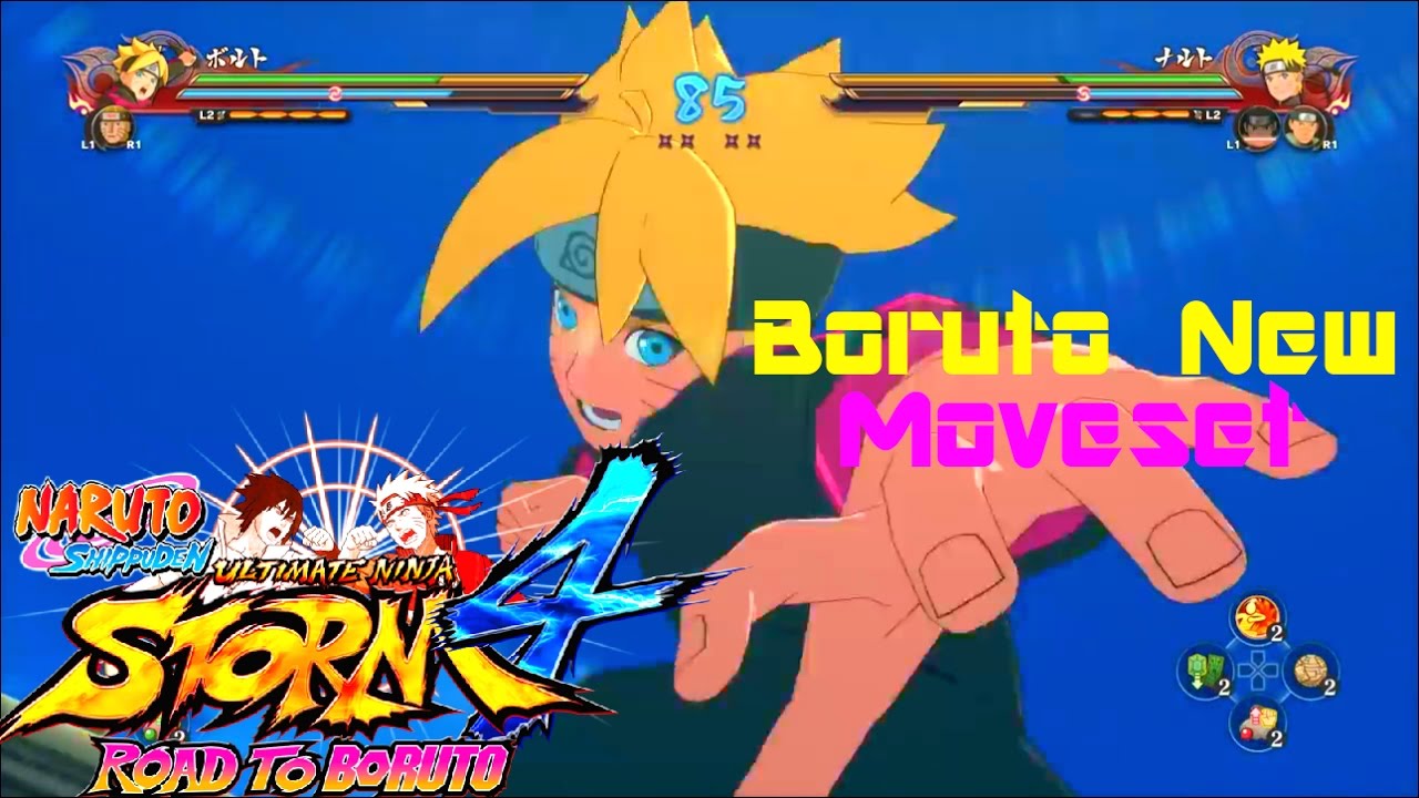 Road to Boruto Boruto Moveset