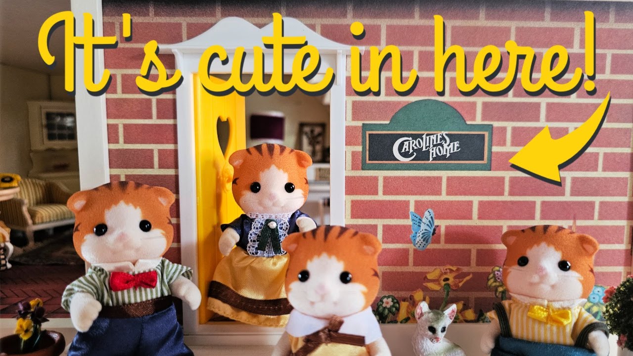 Tour My Cozy Lundby Dollhouse - Complete with Maple Cat Family