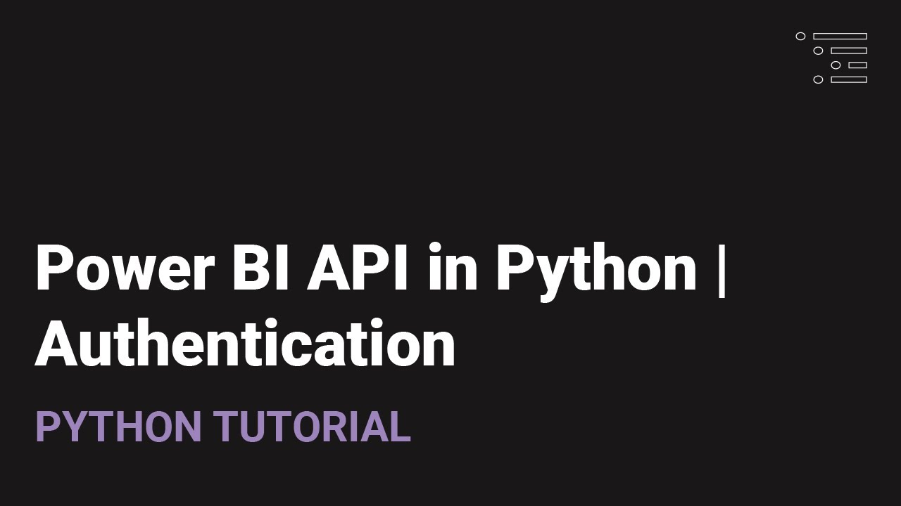 Power BI на Python | Аутентификация