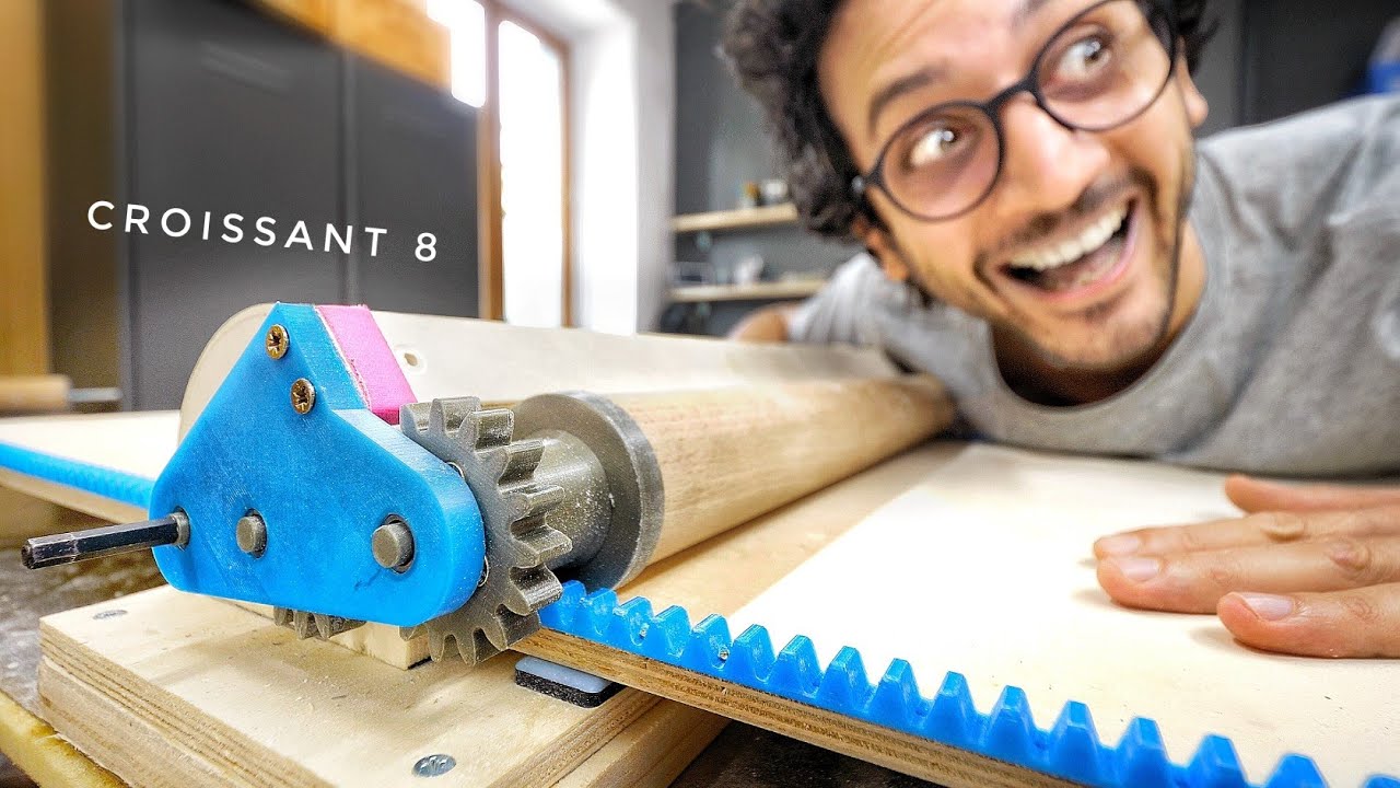 My New Croissant Machine Is 3D-PRINTED ! (open-source)