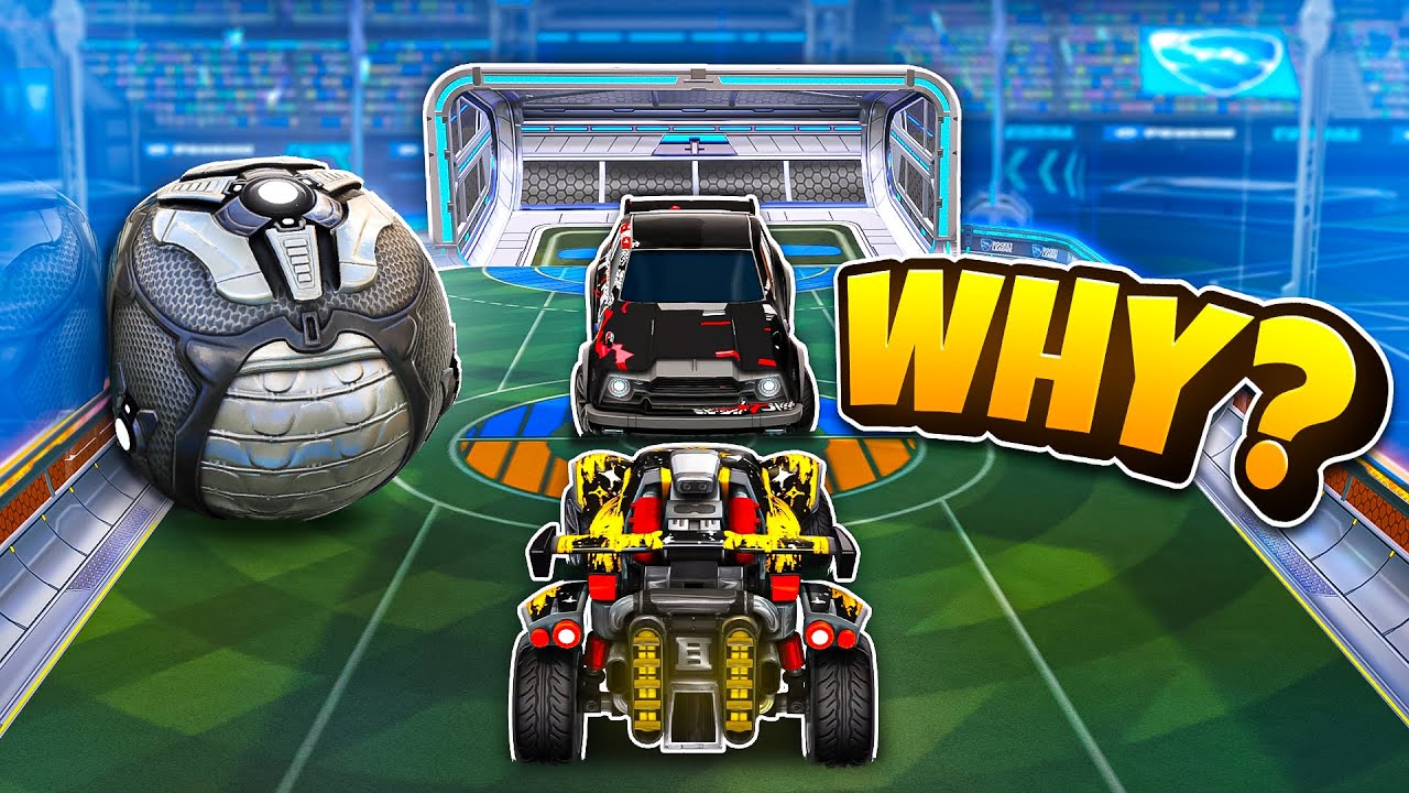 Плюсы против САМОЙ МАЛЕНЬКОЙ карты в Rocket League