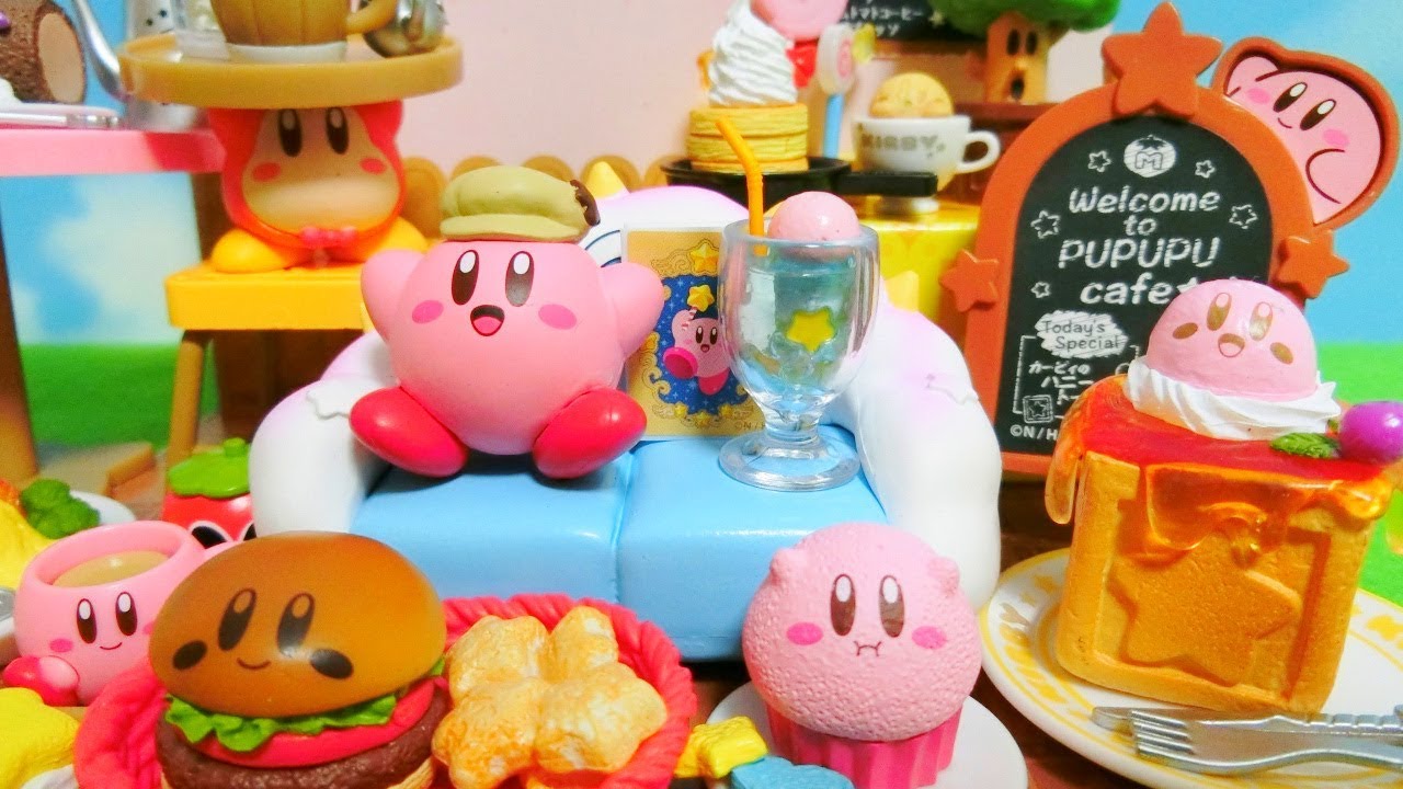 Re-Ment Kirby's Cafe Time Unboxing - Japanese Miniature Toys