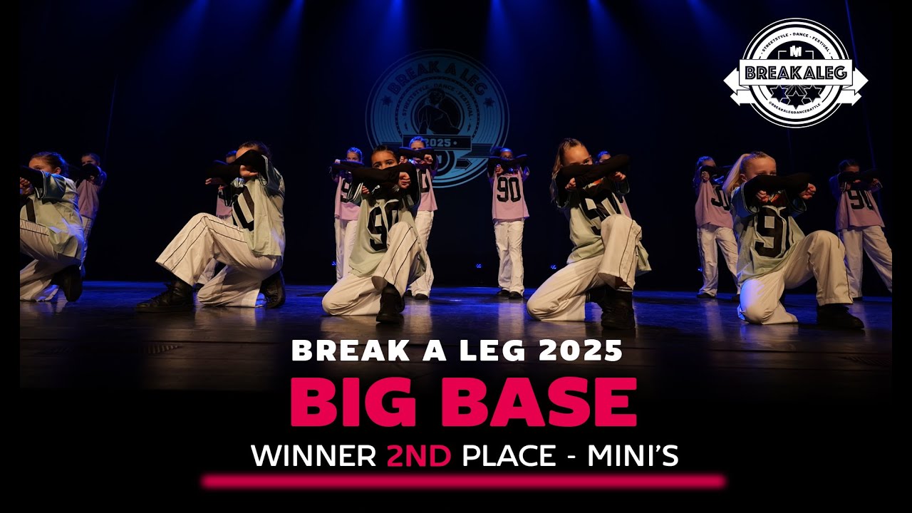 Big Base by Dansschool Fuse | 2nd Place | BREAK A LEG 2025 | Minis | Meervaart | Crew Competition