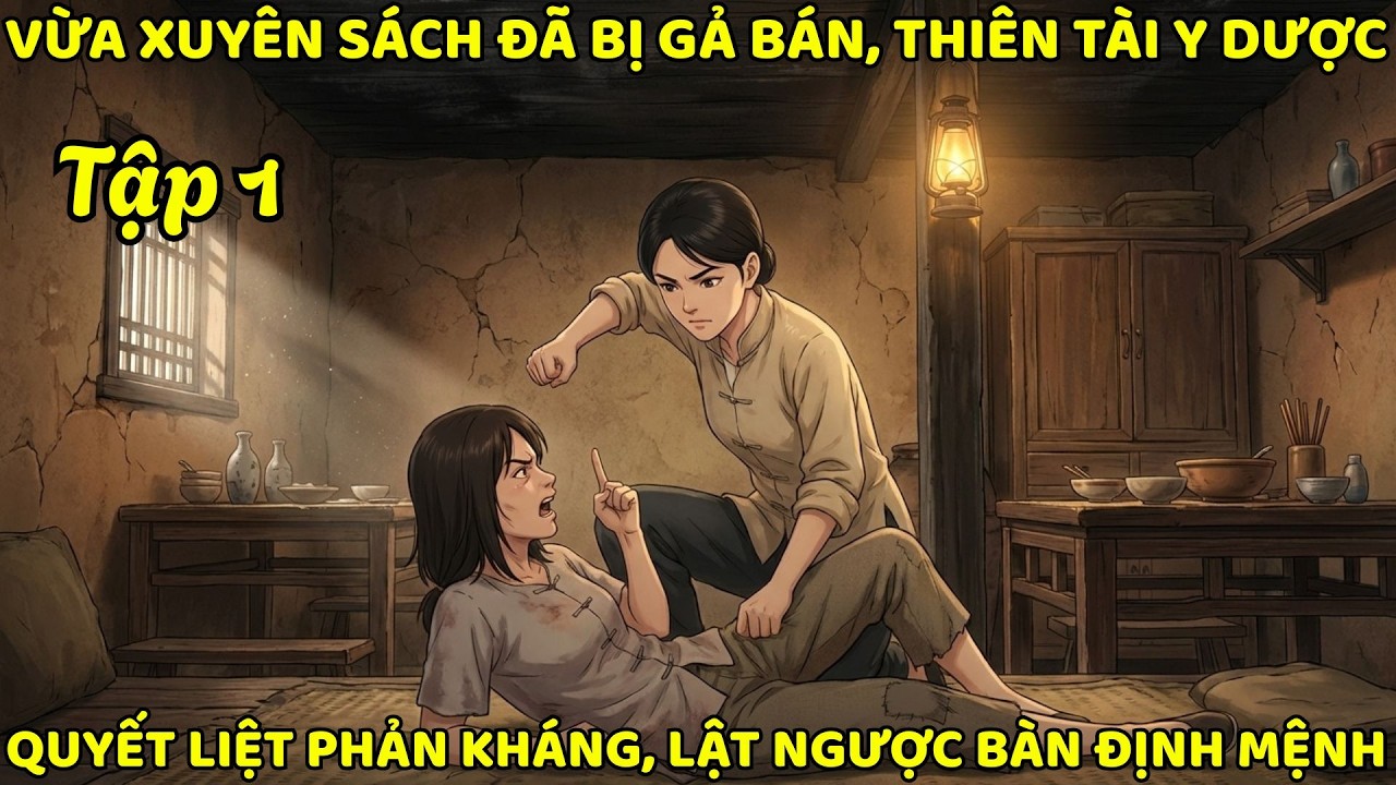 P1- VỪA XUYÊN SÁCH ĐÃ BỊ GẢ BÁN, THIÊN TÀI Y DƯỢC QUYẾT LIỆT PHẢN KHÁNG VÀ LẬT NGƯỢC BÀN ĐỊNH MỆNH