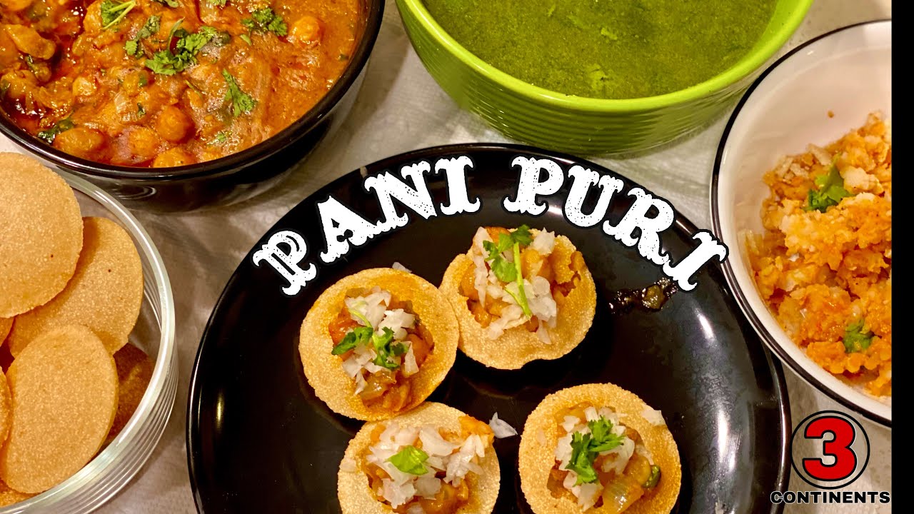 Pani puri recipe | Gol gappa | Pani poori recipe | Gup Chup | पानी पूरी | పానీ పూరి |