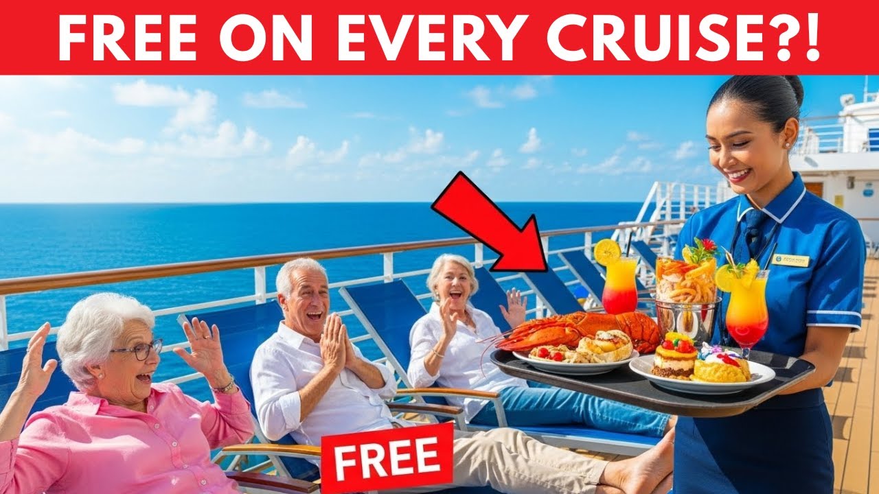 25 FREE Cruise Perks You’re Missing in 2025 (Ultimate Cruise Guide!)